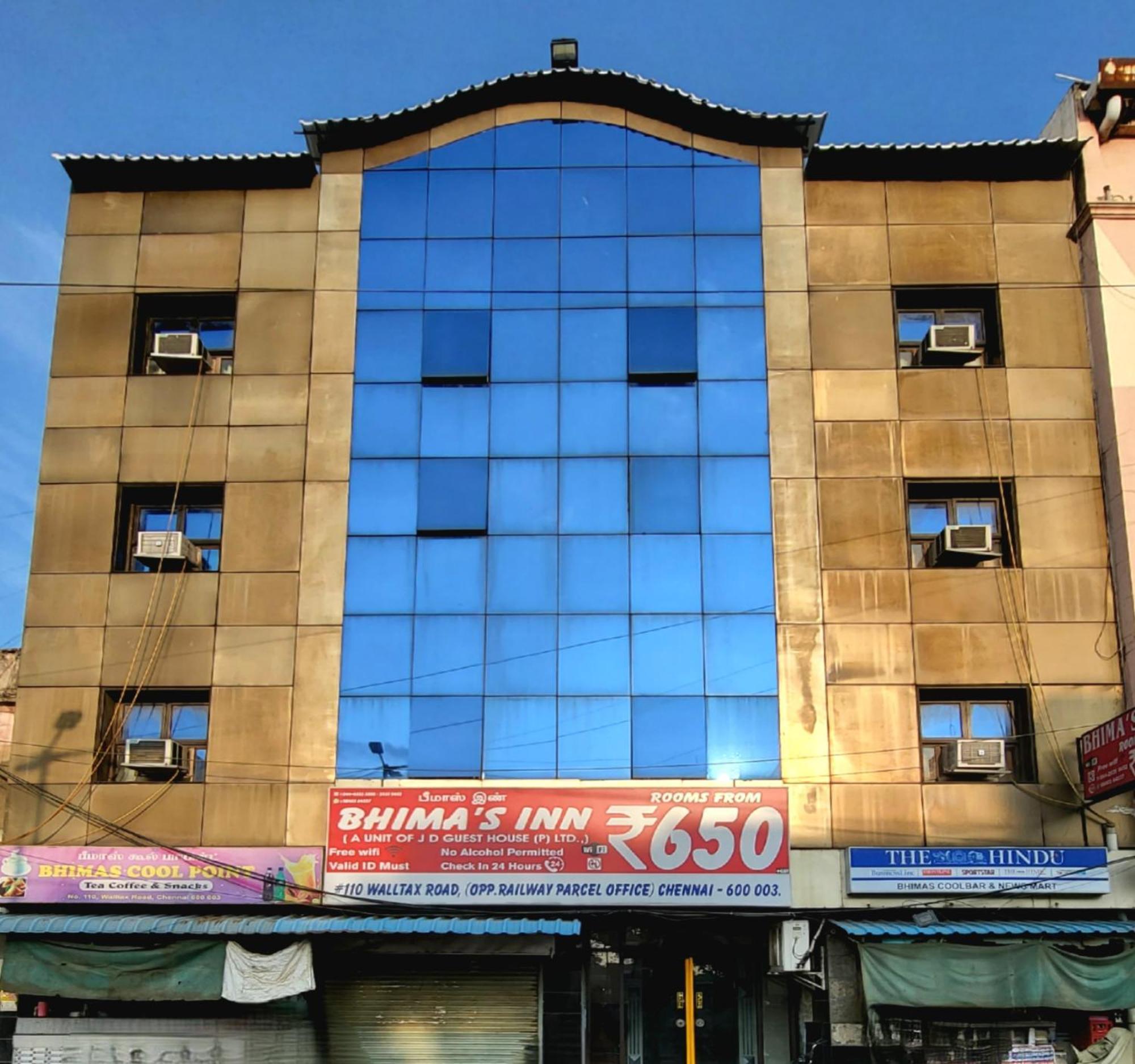 Bhimas Inn -Puratchi Thalaivar Dr M G Ramachandran Central Railway Station Chennai Zewnętrze zdjęcie